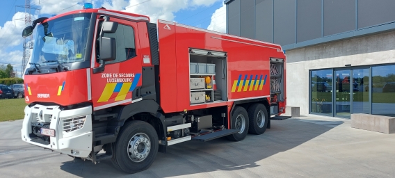 Camion citerne 12000l sur chassis Renault