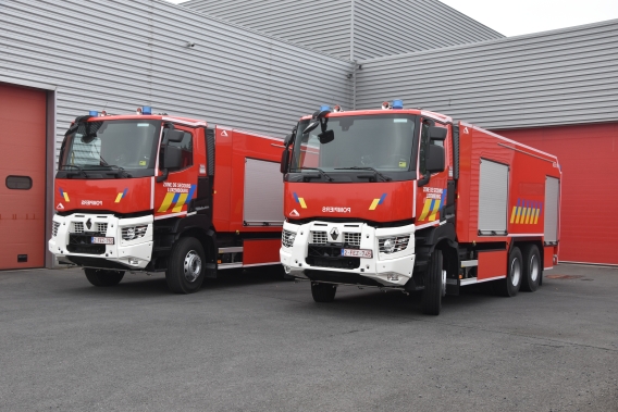 Camion citerne 12000l sur chassis Renault