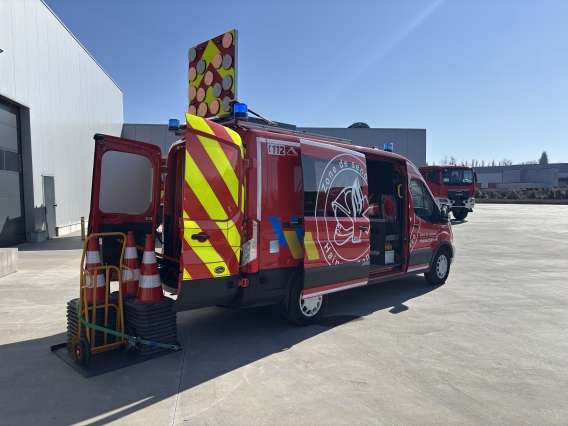 VÉHICULE DE BALISAGE - ZONE DE SECOURS HAINAUT-CENTRE