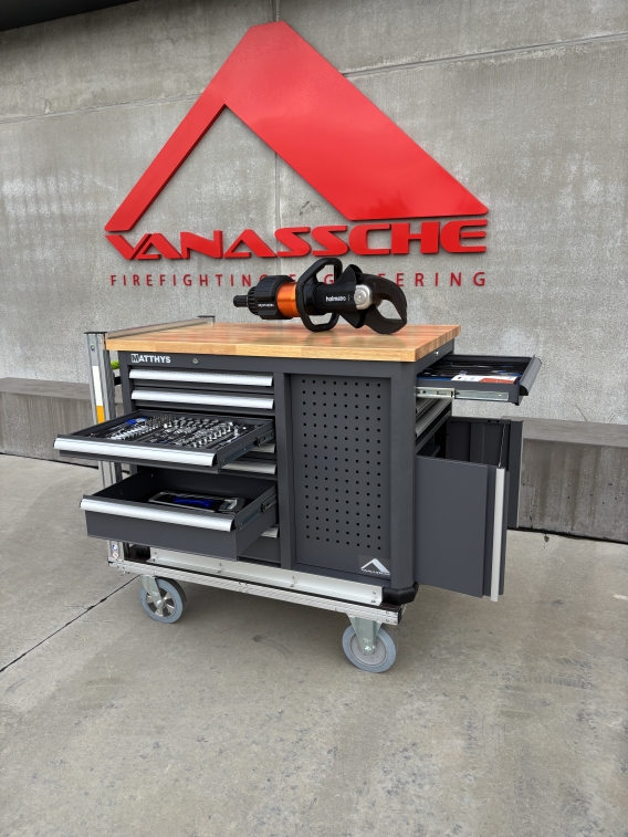 Mobiele testunit Holmatro